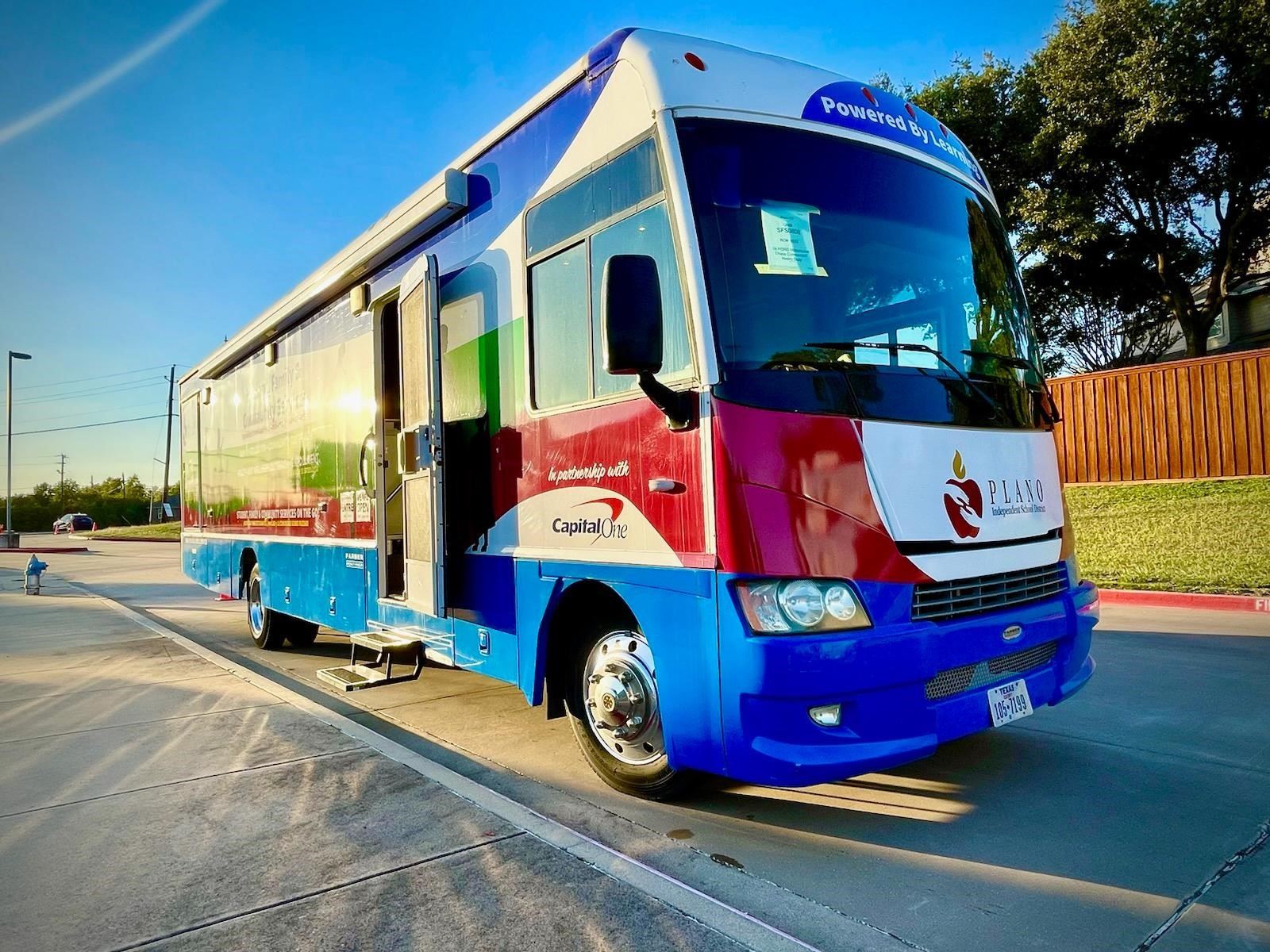 Front View of Mobile Services on the Go Unit